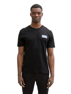 TOM TAILOR DENIM T-Shirt Schwarz