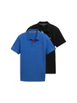 TOM TAILOR Poloshirt Blau/Dunkelblau
