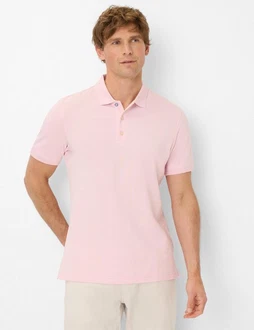 Brax Poloshirt Style PETE Rosa/Lila