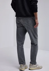 STREET ONE MEN Regular-fit-Jeans Dunkelgrau/Grau/Schwarz/Braun