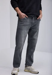 STREET ONE MEN Regular-fit-Jeans Dunkelgrau/Grau/Schwarz/Braun