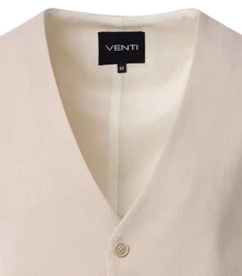 VENTI Kurzweste Weste Beige/Khaki/Braun/Rosa