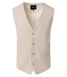 VENTI Kurzweste Weste Beige/Khaki/Braun/Rosa