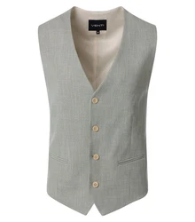VENTI Kurzweste Weste Khaki/Hellgrün/Grau/Grün/Hellgrau/Beige