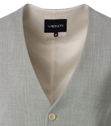 VENTI Kurzweste Weste Khaki/Hellgrün/Grau/Grün/Hellgrau/Beige