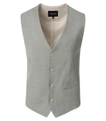 VENTI Kurzweste Weste Khaki/Hellgrün/Grau/Grün/Hellgrau/Beige