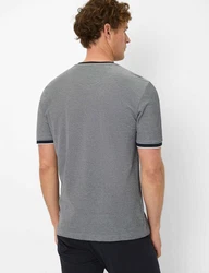 Brax T-Shirt Style TED Grau/Dunkelblau/Dunkelgrau/Hellgrau