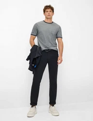 Brax T-Shirt Style TED Grau/Dunkelblau/Dunkelgrau/Hellgrau