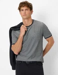 Brax T-Shirt Style TED Grau/Dunkelblau/Dunkelgrau/Hellgrau