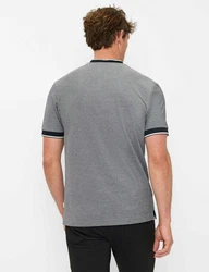 Brax T-Shirt Style PIERCE Dunkelblau/Grau/Hellgrau/Dunkelgrau