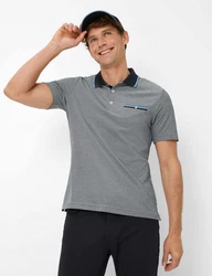 Brax Shirt Style PETTER Dunkelblau/Grau