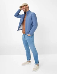 Brax Cabanjacke Style CALVIN Blau/Grau/Pastell/Hellblau