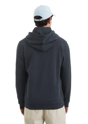 Marc O'Polo Sweatjacke mit Rippeinsätzen Hellblau/Dunkelblau/Blau