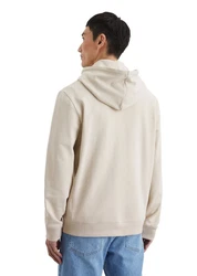 Marc O'Polo Sweatjacke mit Rippeinsätzen Beige/Khaki/Weiß/Hellblau/Creme