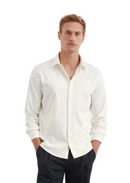 Langarm-Poloshirt aus reiner Bio-Baumwolle