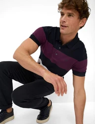 Brax Poloshirt Style PIO Dunkelblau/Lila/Mischfarben/Dunkelrot/Rot/Bordeaux
