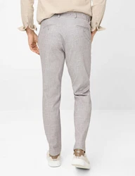 EUREX by BRAX Chinohose Style THILO Grau/Hellgrau/Beige