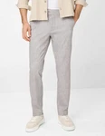 EUREX by BRAX Chinohose Style THILO Grau/Hellgrau/Beige