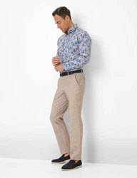 EUREX by BRAX Chinohose Style THILO Beige/Khaki/Braun