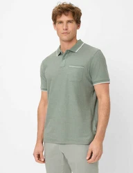 Brax Poloshirt Style PATRICK Grün/Dunkelgrün/Hellgrau/Hellgrün