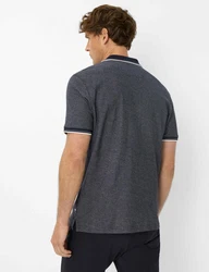 Brax Poloshirt Style PATRICK Dunkelblau/Blau/Hellblau/Grau