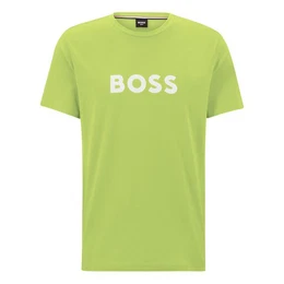 T-Shirt T-Shirt RN mit groem Markenprint auf der Brust