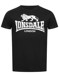 Lonsdale T-Shirt Silverhill Rot/Braun/Schwarz/Blau