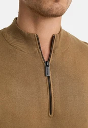 Indicode Strickpullover INLukas Braun/Khaki
