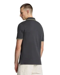 Lyle & Scott Poloshirt Tipped Hellblau/Dunkelgrau/Grün/Grau/Hellgrau
