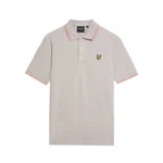 Lyle & Scott Poloshirt Tipped Grau/Khaki/Beige/Braun/Orange