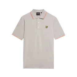 Lyle & Scott Poloshirt Tipped Grau/Khaki/Beige/Braun/Orange