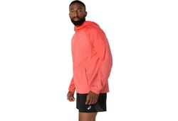 Asics Laufjacke Road Packable Jacket Orange/Rot/Rosa