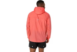 Asics Laufjacke Road Packable Jacket Orange/Rot/Rosa