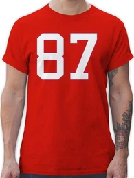 T-Shirt Football New England 87 American Football NFL