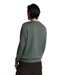 Lyle & Scott Sweatshirt Crew Neck Dunkelgrün/Grün/Khaki