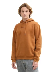 TOM TAILOR Sweatshirt Braun/Orange/Khaki