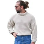 COFI Casuals Rollkragenpullover Herren Creme/Weiß/Beige/Khaki/Blau/Hellblau
