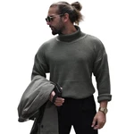 COFI Casuals Rollkragenpullover Herren Schwarz/Dunkelgrün/Khaki/Grau/Dunkelgrau