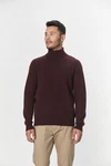 GOBI Cashmere Rollkragenpullover Basic Dunkelrot/Bordeaux GOBI Cashmere Rollkragenpullover Basic Dunkelrot/Bordeaux