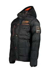 Geographical Norway Winterjacke CITERNIER Schwarz/Grau/Dunkelgrau