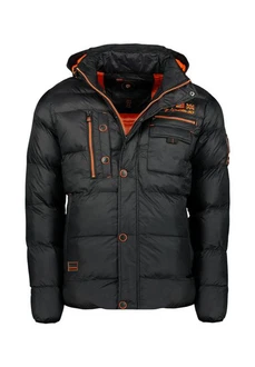 Geographical Norway Winterjacke CITERNIER Schwarz/Grau/Dunkelgrau