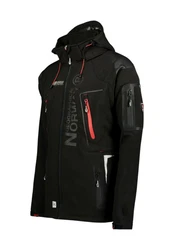 Geographical Norway Winterjacke TECHNO Schwarz/Grau