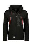 Geographical Norway Winterjacke TECHNO Schwarz/Grau