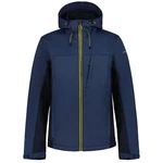 Icepeak Funktionsjacke Bazine Softshelljacke Dunkelblau/Blau