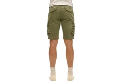 Superdry Herren Cargo Core Shorts Khaki/Dunkelgrün
