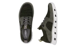 RIEKER Sport Slip-On Sneaker Dunkelgrün/Grün