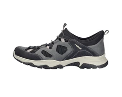 Rieker Herren Slipper Dunkelblau/Grau/Dunkelgrau
