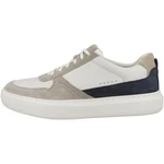 Geox Herren Sneaker U Deiven A Grau/Blau/Hellblau/Creme