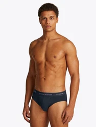 Tommy Hilfiger Underwear Slip 3P BRIEF DTM mit Logo-Elastikbund Dunkelblau