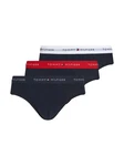 Tommy Hilfiger Underwear Slip 3P BRIEF DTM mit Logo-Elastikbund Dunkelblau
